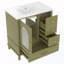 Meuble-lavabo autoportant avec lavabo et tiroirs-453995763