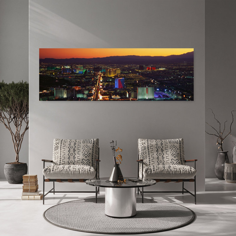 Art contemporain de Las Vegas, H 60 po x l 20 po