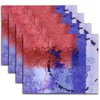 Napperon abstrait en polyester