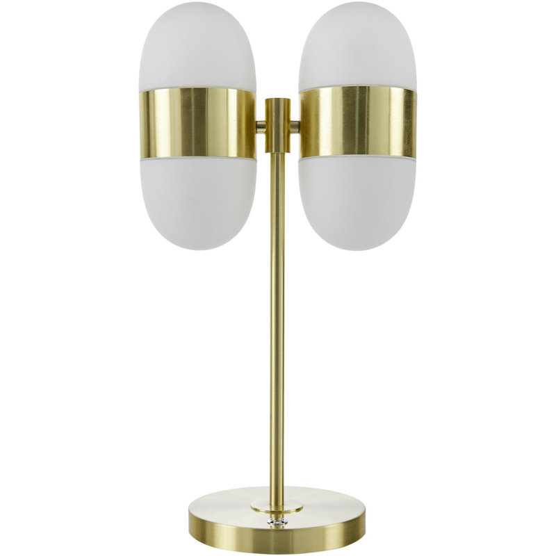 Lampe de table Navana, Or métallique