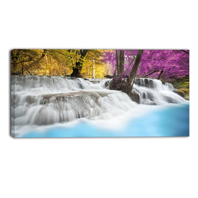 " Erawan Waterfall Landscape "