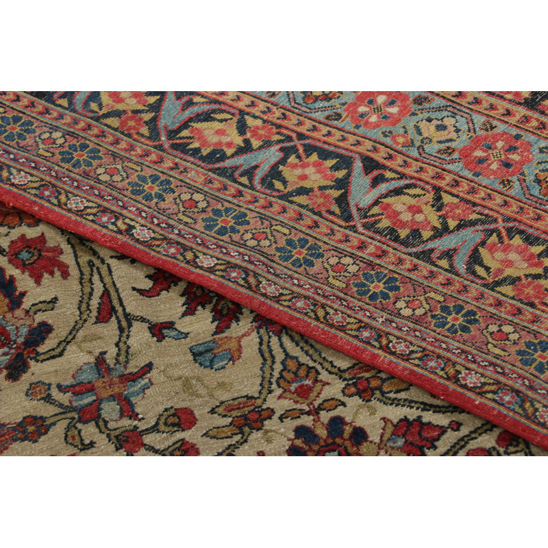 Antique One-of-a-Kind 13'8X16'7 Hand Knotted Area Rug