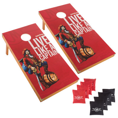 Planche à cornhole en bois manufacturé 2 pi x 4 pi