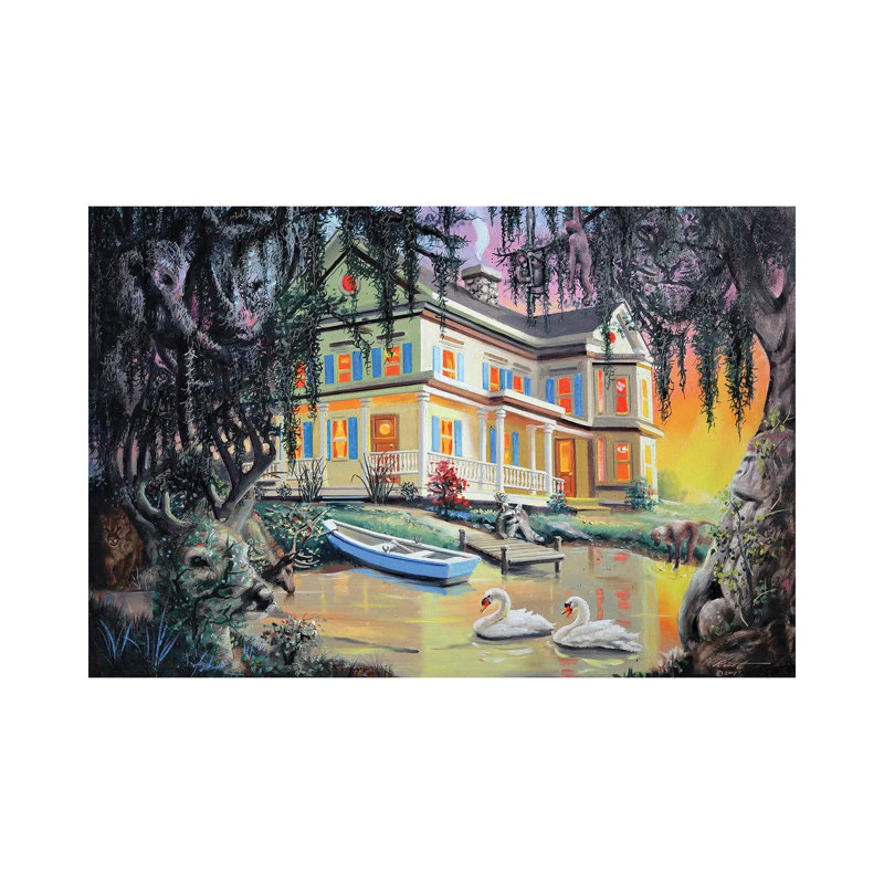 Animals - Illusion by D. "Rusty" Rust - Gallery-Wrapped Canvas Giclée on Canvas, 20.32 cm H x 30.48 cm W, Canvas