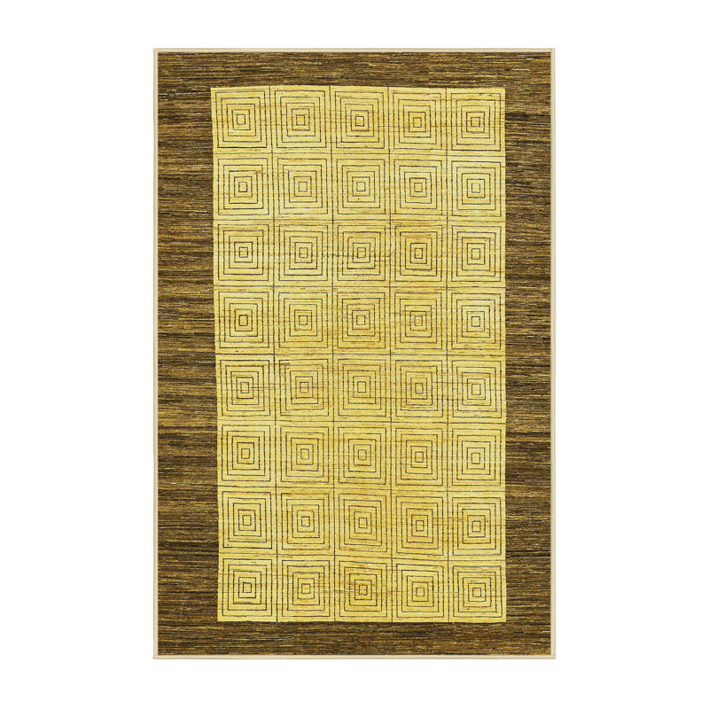 Tapis abstrait moderne 17, Tapis de couloir 2 pi x 5 pi