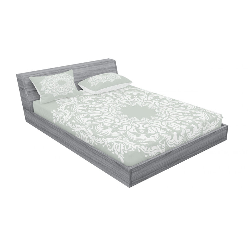 Microfiber Sheet Set, Queen Sheet Set with Fitted Sheet
