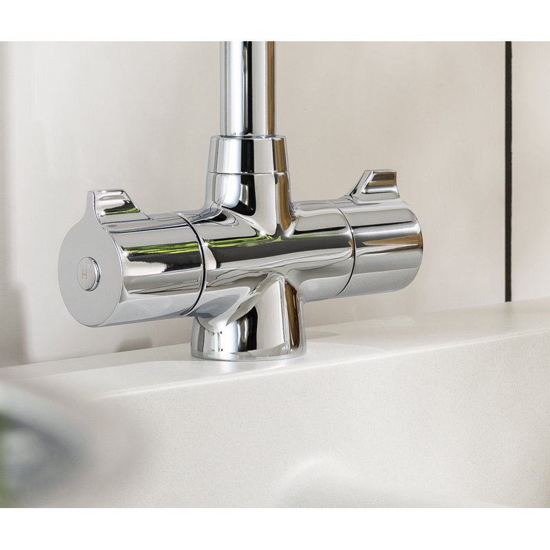Abode Designs Crescendo Kitchen Faucet, Chrome