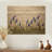Bluebell Forest II - Lily Wood Wall Decor On Natural Pine Wood-1514752436