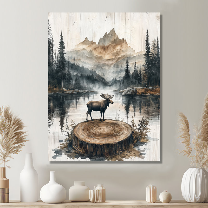Genter - animaux, impressions sur toile, Toile tendue, Ne s’applique pas, H 20 po x l 12 po
