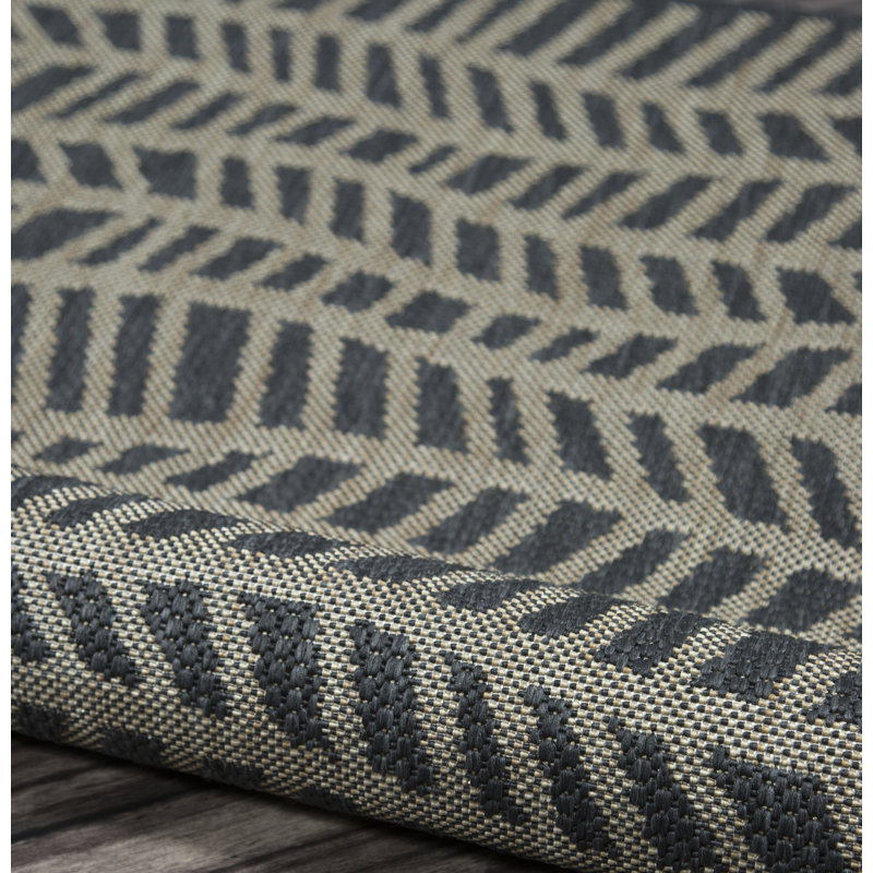 Tapis intérieur / extérieur Jhostin, Rectangle 3 pi 3 po x 5 pi