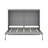 Friel Foldable Murphy Bed with Storage Cabinet & Wooden Frame-112814841-126304187