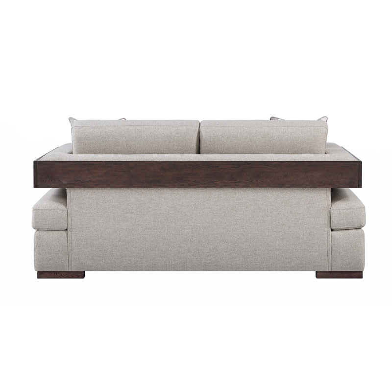 Canapé avec coussins, 2, H 34 po x l 72 po x P 38 po