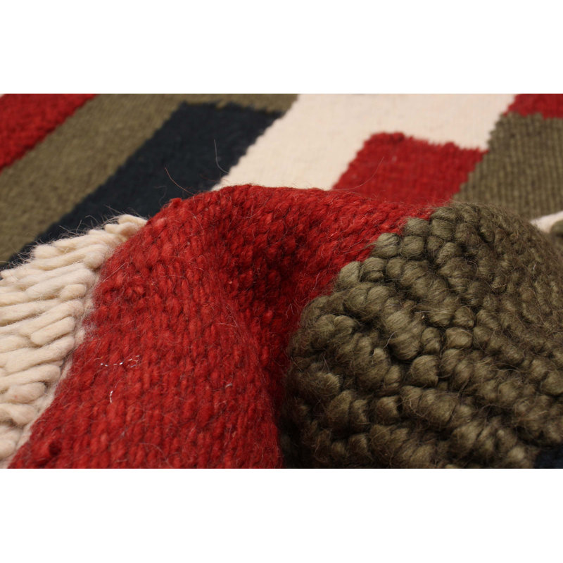 Stephaie Wool Geometric Indoor Rug