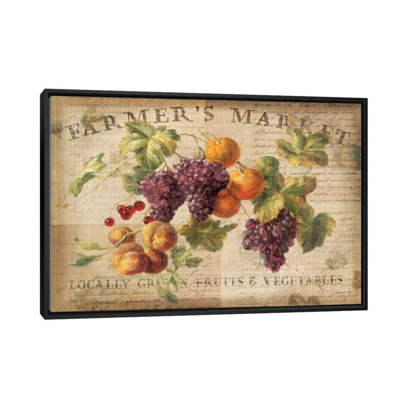 « abondant automne », impression sur toile tendue, Toile encadrée noire, H 32 po x l 48 po x P 1,5 po, Pas de tapis