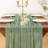 Cheesecloth Table Runner Spring Easter St Patrick's Day Gauze Boho Table Runner  Cheese Cloth Runner Rustic Table Runner For Wedding Party Baby Shower Birthday Decor-933558185-933558165