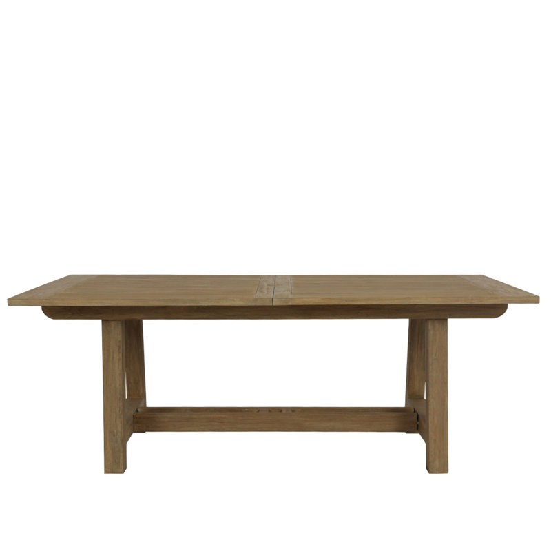 Coastal Teak Extension Teak Outdoor Dining Table