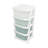 4 Drawer Storage Drawer with Wheels-5248886