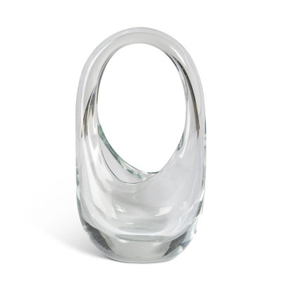 Mia Vase, Clear, Medium