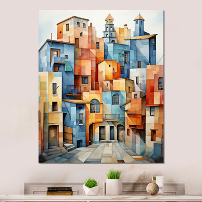 - Collages abstraits, impressions murales en métal