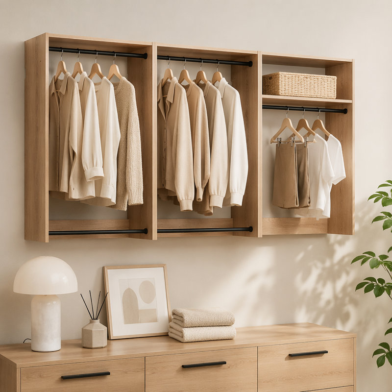 Système de placard en bois Devi
