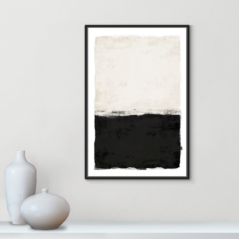 «Midnight II Print» par Natalie Carpentieri, 25.5' W x 37.5' H, Cadre flottant noir