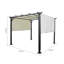 3m x 3m Metal Pergola