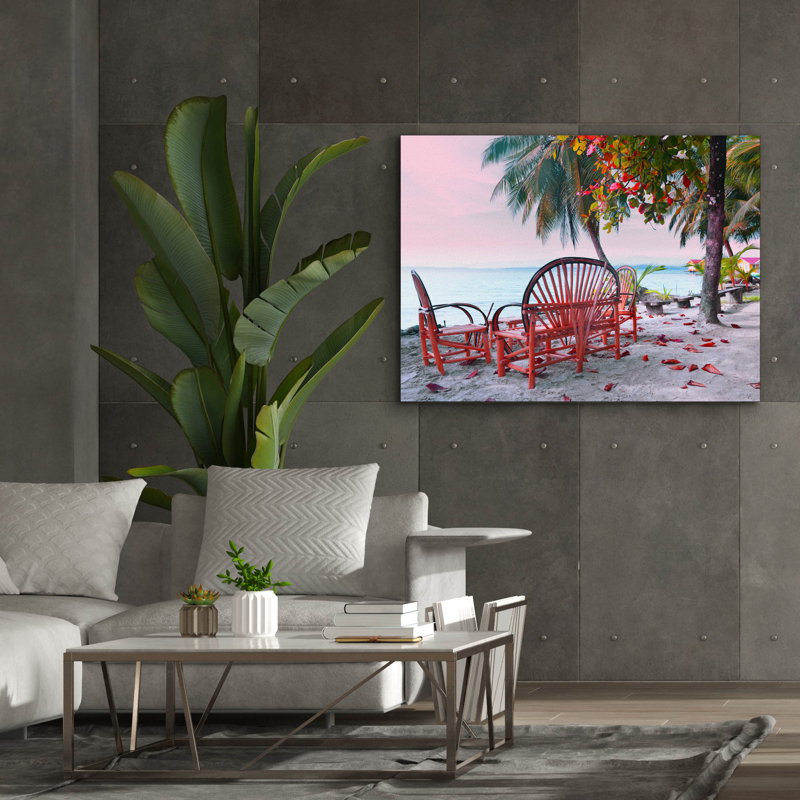«Good Morning» par Steve Vaughn, art mural sur toile, H 40 po x l 54 po x P 1,5 po
