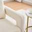 Fauteuil d'appoint pivotant à dossier creux et accoudoirs l 29,12 po-1913578874