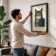 Tabby Portrait Modern - Framed Print-1205202520-1205202521