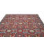 Tapis transitionnel Oushak rouille en laine noué à la main 8 pi 9 po x 12 pi 1 po