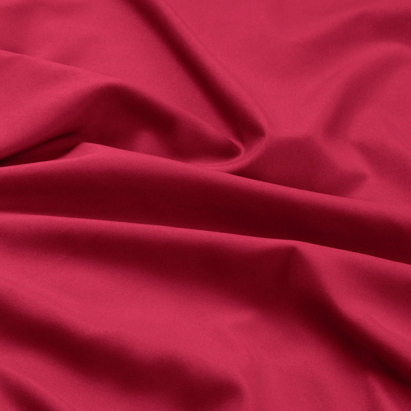 Luxury 4-Piece Microfiber Duvet Cover Complete Set, Double Duvet Cover + 3 Additional Pieces, Burgundy
