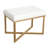 Mikey 24'' Wide Velvet Tufted Rectangle Standard Ottoman