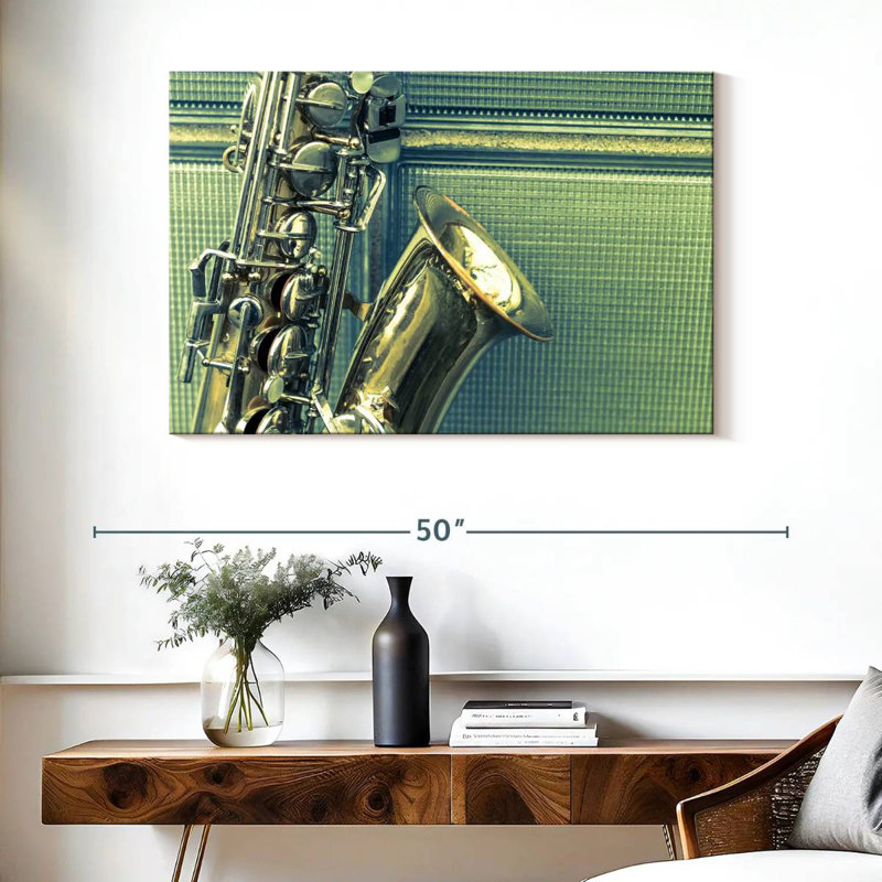 Saxophone Abarca, H 26 po x l 39 po