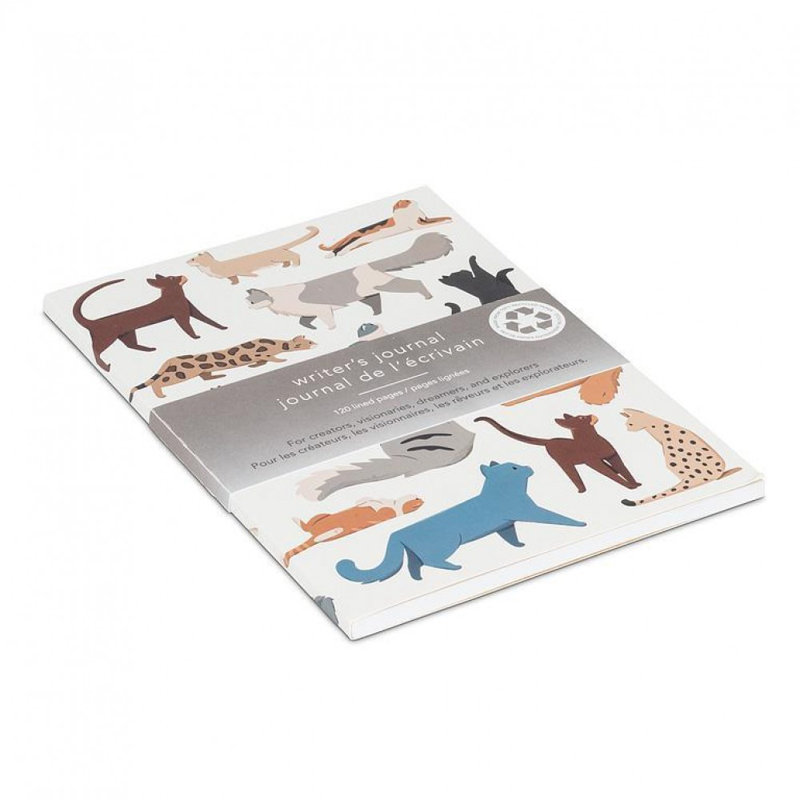 Assorted Cats Lined Notebook
