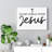 Start Today With Jesus - Wrapped Canvas Print