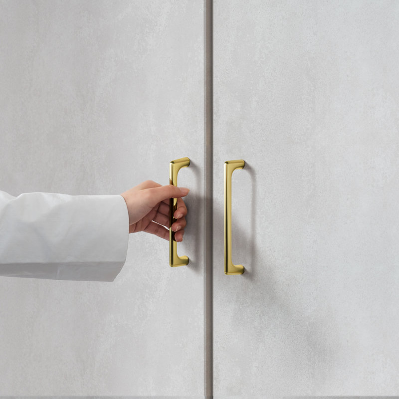 5" Center Bar Pull Multipack, Brushed Gold