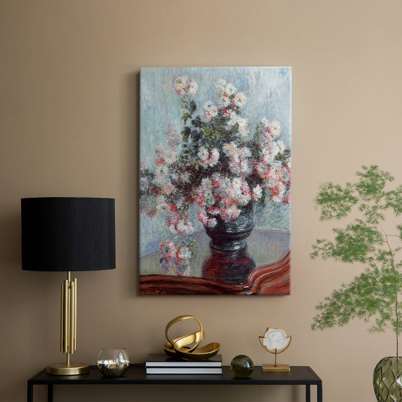 Imprimé floral rétro Cxxxi - galerie enveloppée Cavas, H 48 po x l 32 po