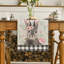 Chemin de table de lapin, tulipe et fleurs de Pâques, décoration de table de salle à manger pour la maison-1688017100