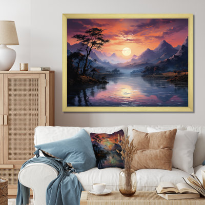 " Thai Sunrise In The Mountains "