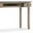 Amherst 54"W Solid Wood Transitional Writing Desk with 2 Drawers and Flip-Down Keyboard Tray-78560141