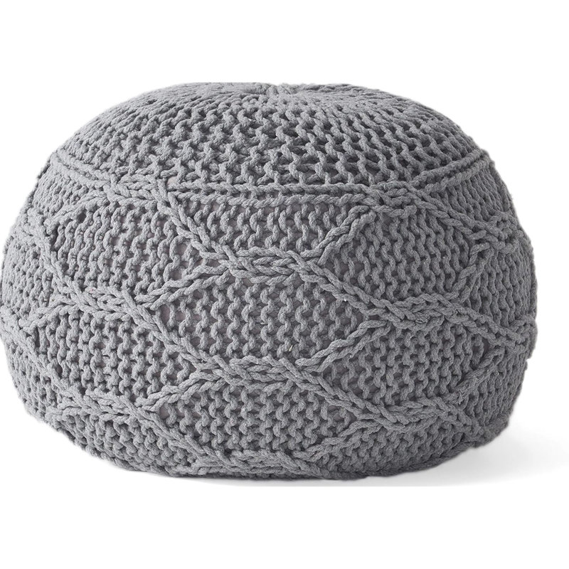 Repose-pieds gris Modern Home