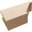 Burlington Woodgrain TimberThane Ra partier queue, brun clair apprêté-88142286