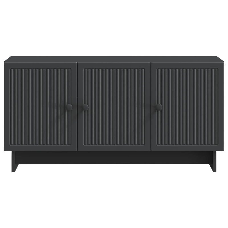Unfinished TV Stand for TVs up to 43", Black