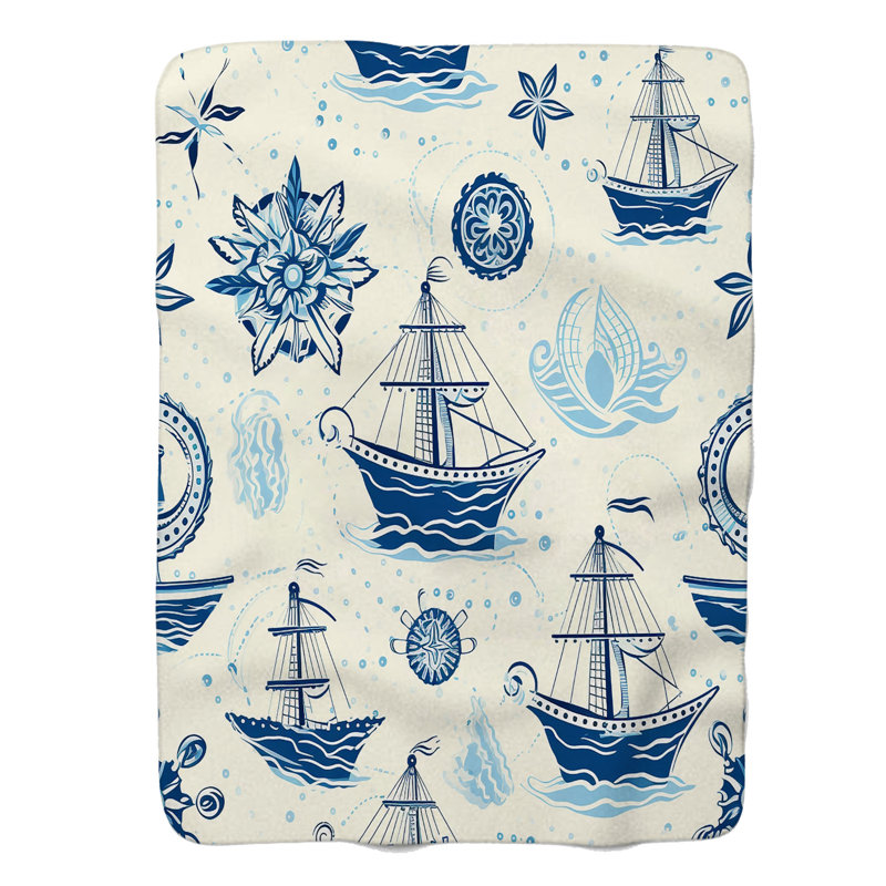 Regal Waters - couverture de qualité supérieure 1 pièce, Lit simple