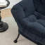 Fauteuil rembourré rembourré avec repose-pieds, canapé-lit confortable moderne avec accoudoirs et poche latérale-259641554