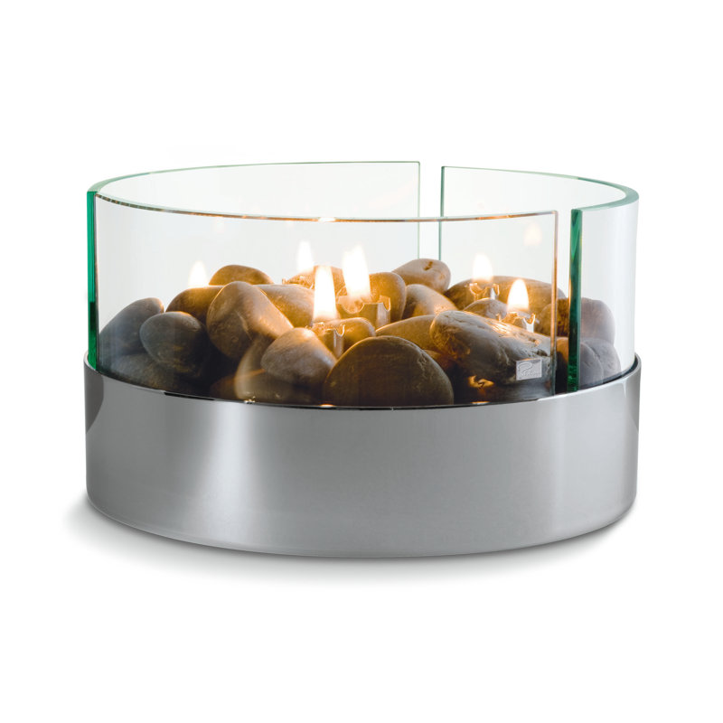 Tabletop Fireplace with Flame Guard
