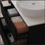 Meuble-lavabo de 36 pouces avec lavabo intégré en céramique et tiroirs à fermeture en douceur, autoportant ou mural pour un style polyvalent-105742784