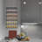Wall Spice Rack with Adjustable Racks