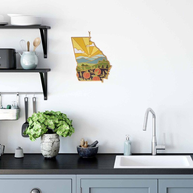 Georgia Cutting & Serving Board with Artwork by Summer Stokes