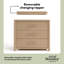 Malta 3 Drawer Chest With Removable Changing Topper-513540914